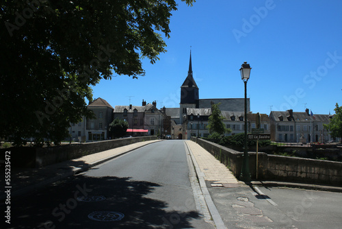 Romorantin Lanthenay - Grand Pont - Église Saint Étienne