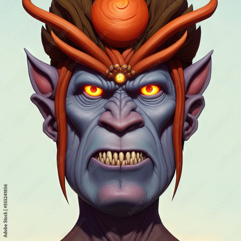 Demon - Devil - Shaman Character