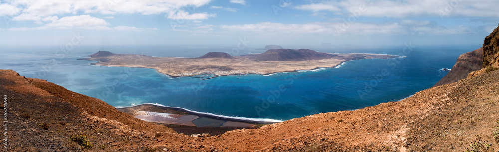 La Graciosa, a small island in the Canary archipelago.