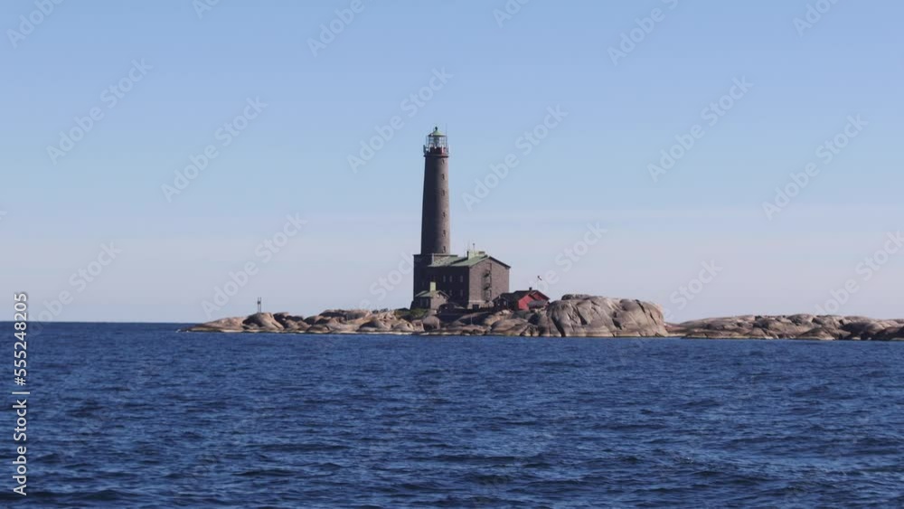 Bengtskär Lighthouse, summer view of Bengtskar island in Archipelago Sea, Southwest Finland, Kimitoön, Gulf of Finland sunny day
Bengtskär Lighthouse, summer view of Bengtskar island in Archipelago Sea, Southwest Finland, Kimitoön, Gulf of Finland sunny day