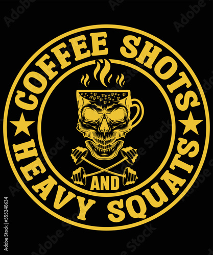 Coffee print template design-for coffee lover