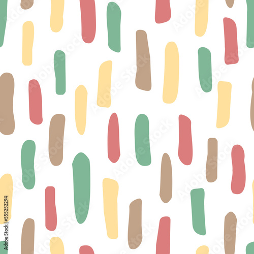 Vector seamless hand drawn pattern. Cute design for wallpaper  wrapping  stationery  textile.