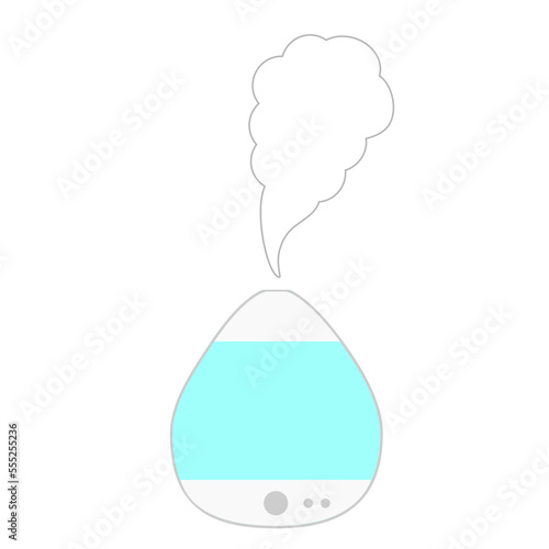 蒸気を出して部屋の乾燥を防ぐ加湿器