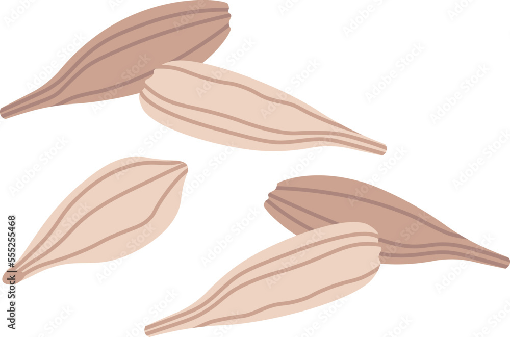 Barley grain flat icon Cereal grain Agriculture Barley grain flat icon Cereal grain Agriculture