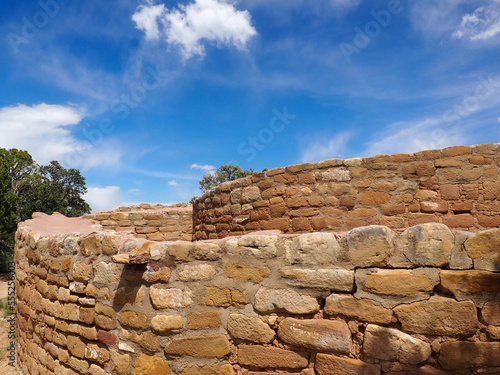 the ruins of the ancient city