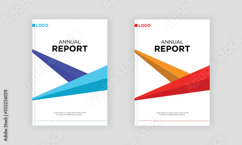 abstract corporate annual report cover, Magazine, Poster, Business Presentation, Portfolio, Flyer
