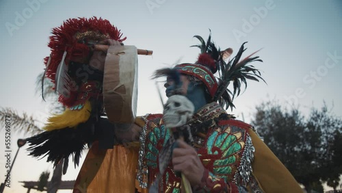 Mexica Aztec Dancer photo