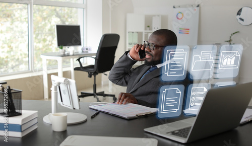 African-American businessma...
