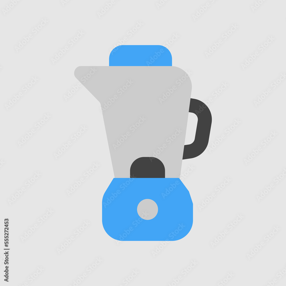 Blender icon in flat style about furniture, use for website mobile app presentation Blender icon in flat style about furniture, use for website mobile app presentation
