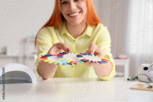 Transgender manicure master...
