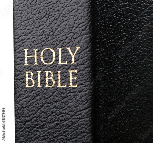 Christianity Black holy bible. Religion concept