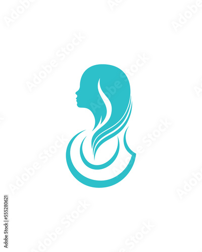 This blue face icon is suitable for the perfume and beauty industry
This face icon is simple and trendy