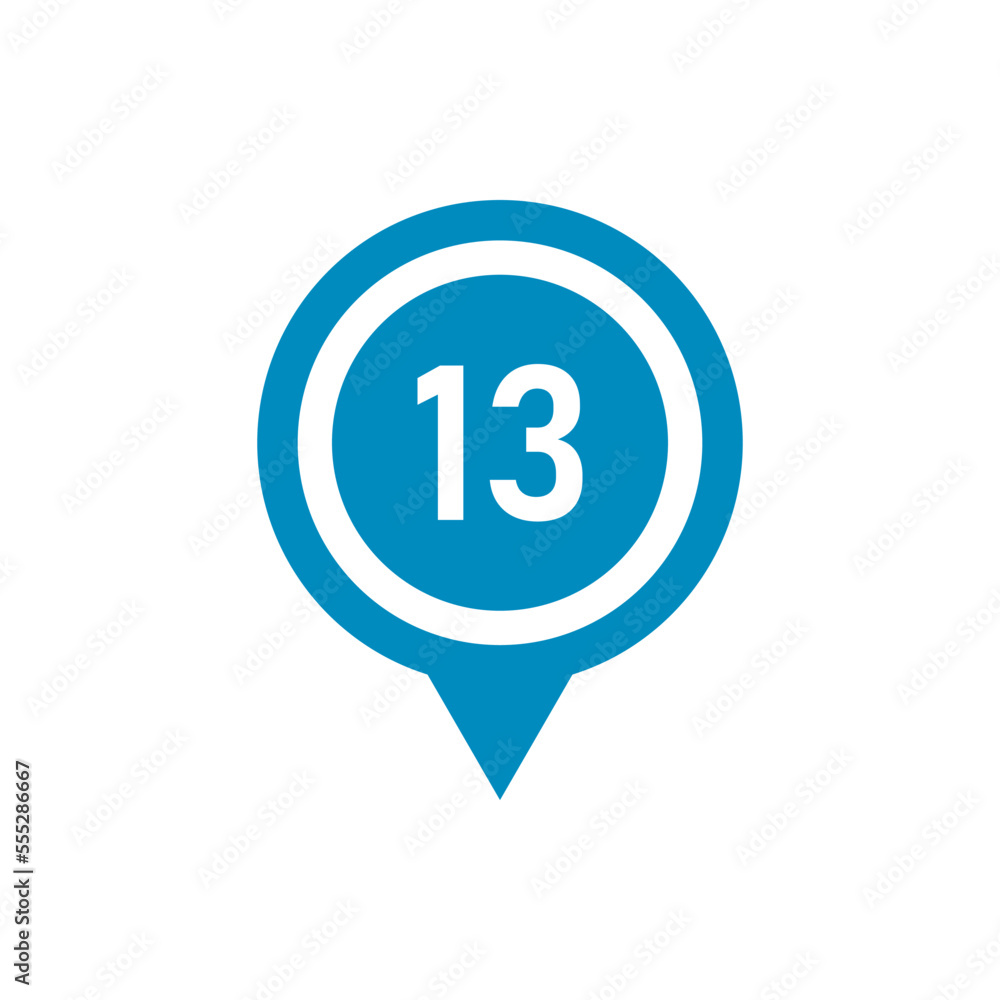 Number icon vector illustration. Infographic number icon vector. number icon vecto Number icon vector illustration. Infographic number icon vector. number icon vecto