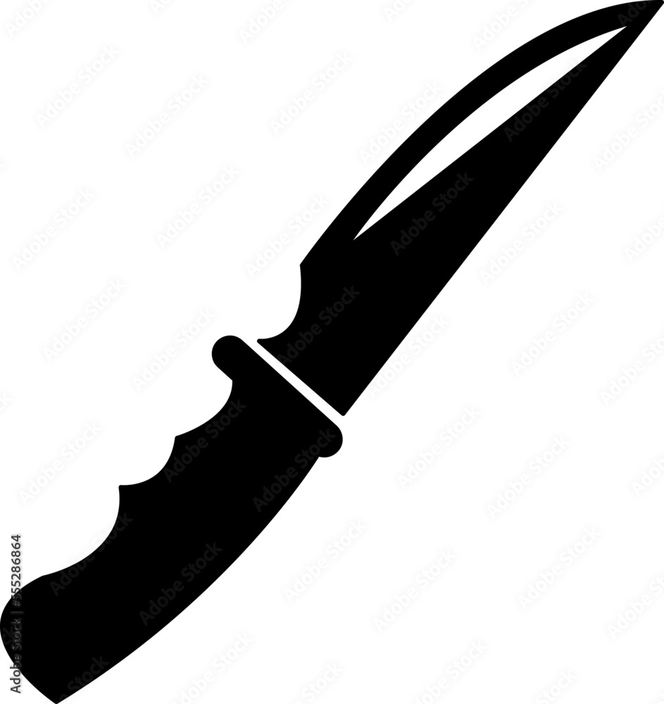 Knife vector icon. Illustration isolated for graphic and web design on white background..eps Knife vector icon. Illustration isolated for graphic and web design on white background..eps