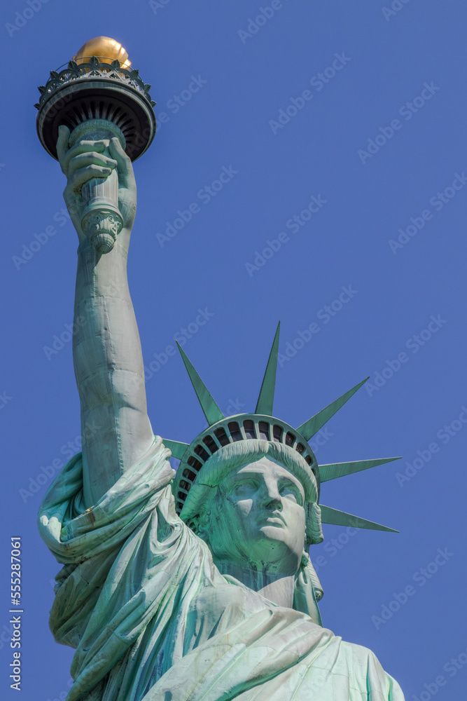 Fototapeta premium The Statue of Liberty (La Liberté éclairant le monde), Liberty Island, New York City, United States.