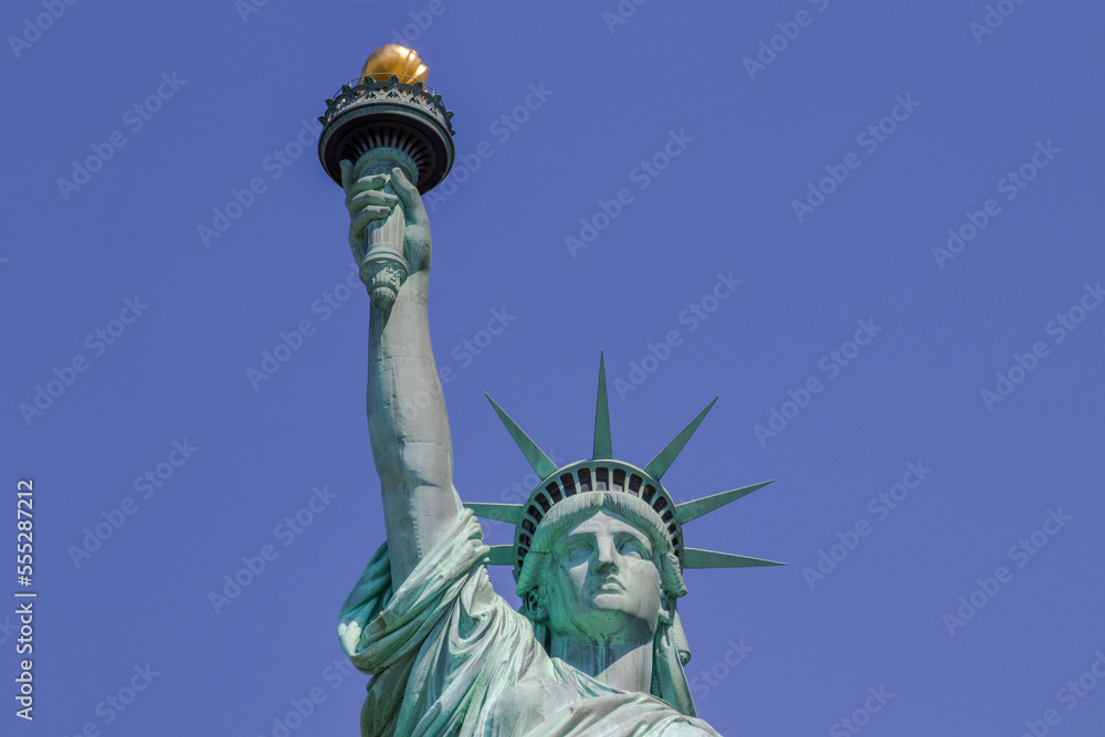 Fototapeta premium The Statue of Liberty (La Liberté éclairant le monde), Liberty Island, New York City, United States.
