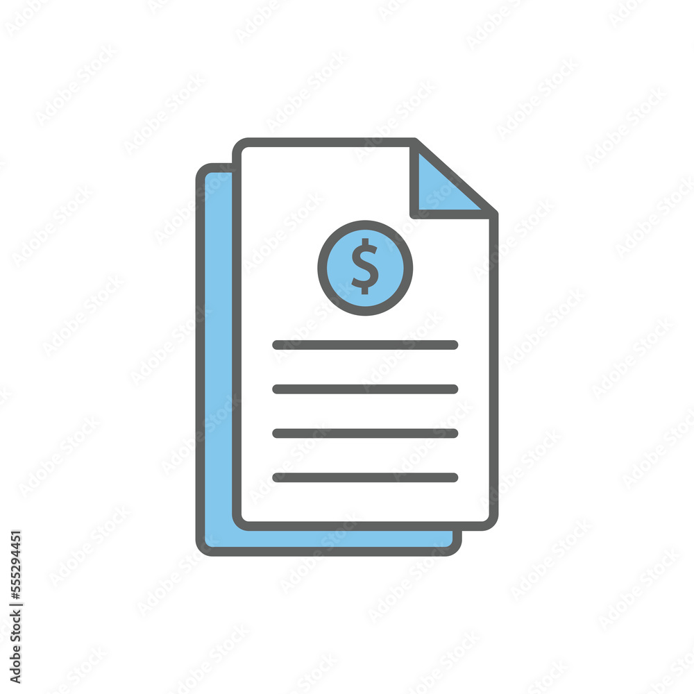 List icon illustration with dollar. Finance report. Two tone icon style. suitable for apps, websites, mobile apps. icon related to finance. Simple vector design editable List icon illustration with dollar. Finance report. Two tone icon style. suitable for apps, websites, mobile apps. icon related to finance. Simple vector design editable