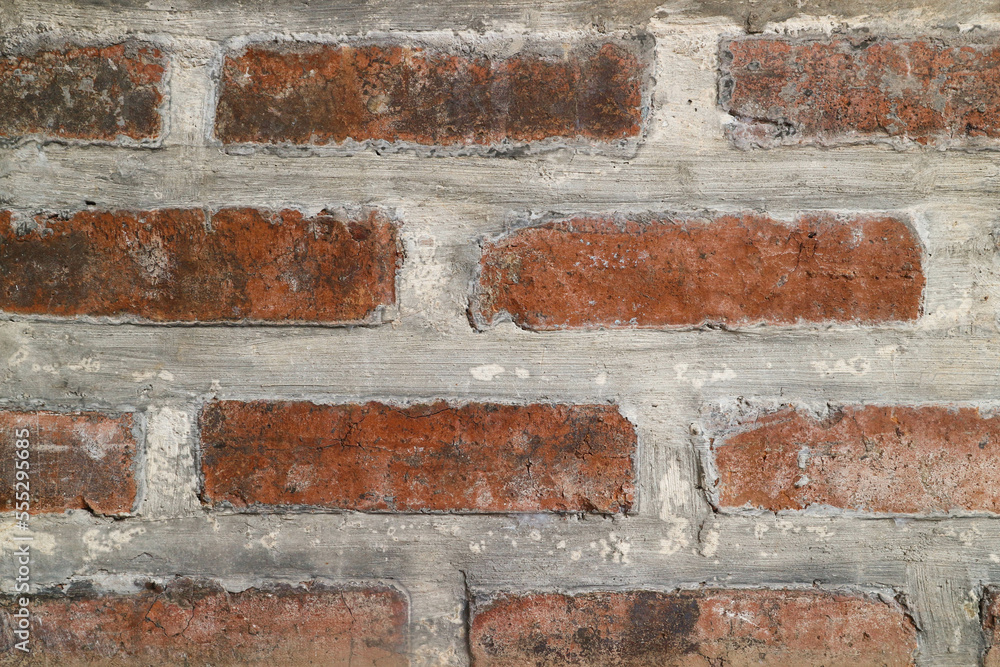 Fototapeta premium Old brick wall in a background image
