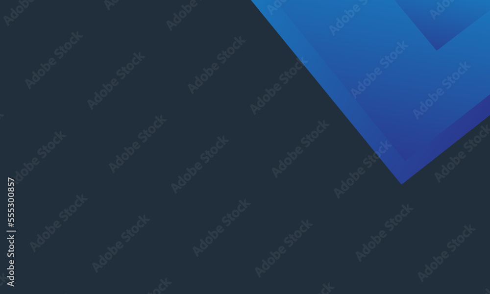 Modern geometric background for business presentation overlap layer with dark blue color