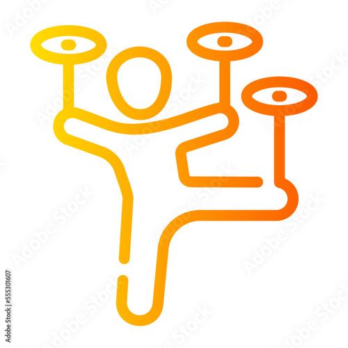 plates gradient icon