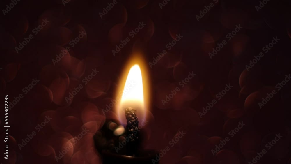 Candle light in the dark , Candle light background and bokeh Candle light in the dark , Candle light background and bokeh