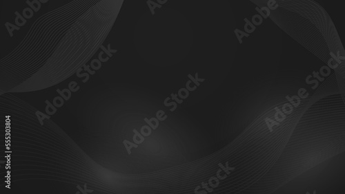 Black abstract background with dark concept.Vector Illustration. Abstract black texture background.