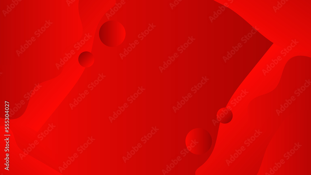 Abstract red background. Geometric shapes. Digital modern tech, futuristic geometrical abstract backdrop or wallpaper vector illustration
