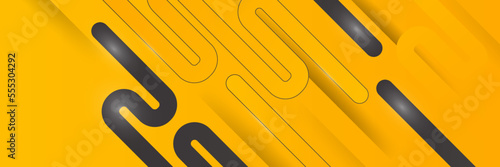 Modern Background with Lines and Shape. Abstract Background. Abstract yellow black background and texture.