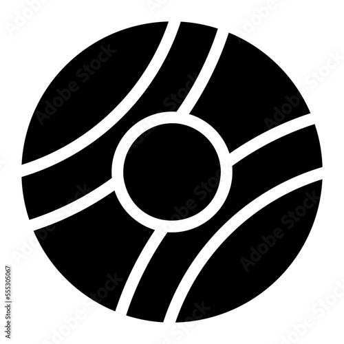 ball glyph icon