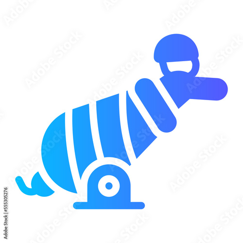 cannon gradient icon