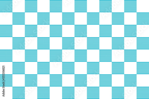 Abstract Checker Pattern Fabric The pattern typically contains Multi Colors where a single checker