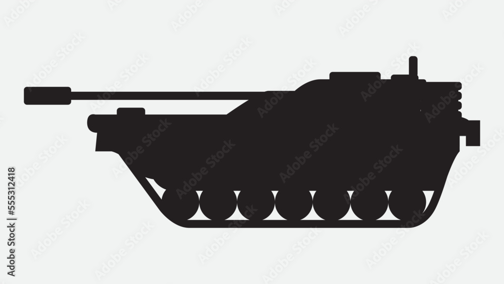 tank isolated on white
