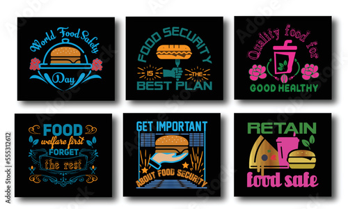 Healthy food t-shirt design