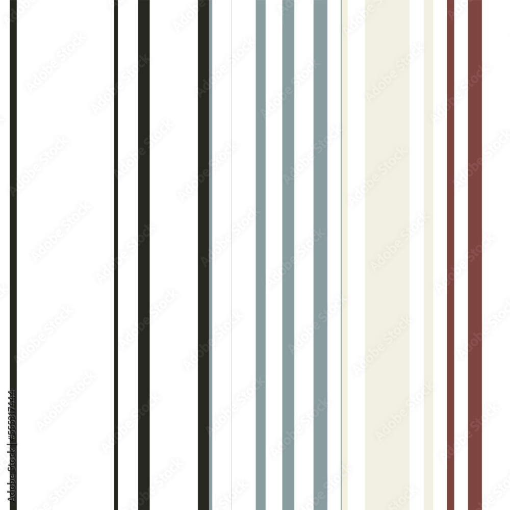 Art of pattern Balanced stripe patterns consist of several vertical, colored stripes of different sizes, often used for clothing Art of pattern Balanced stripe patterns consist of several vertical, colored stripes of different sizes, often used for clothing
