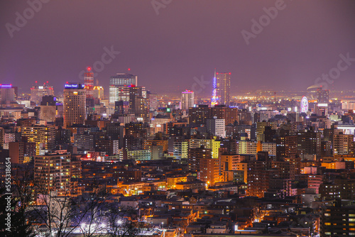 旭山記念公園の夜景