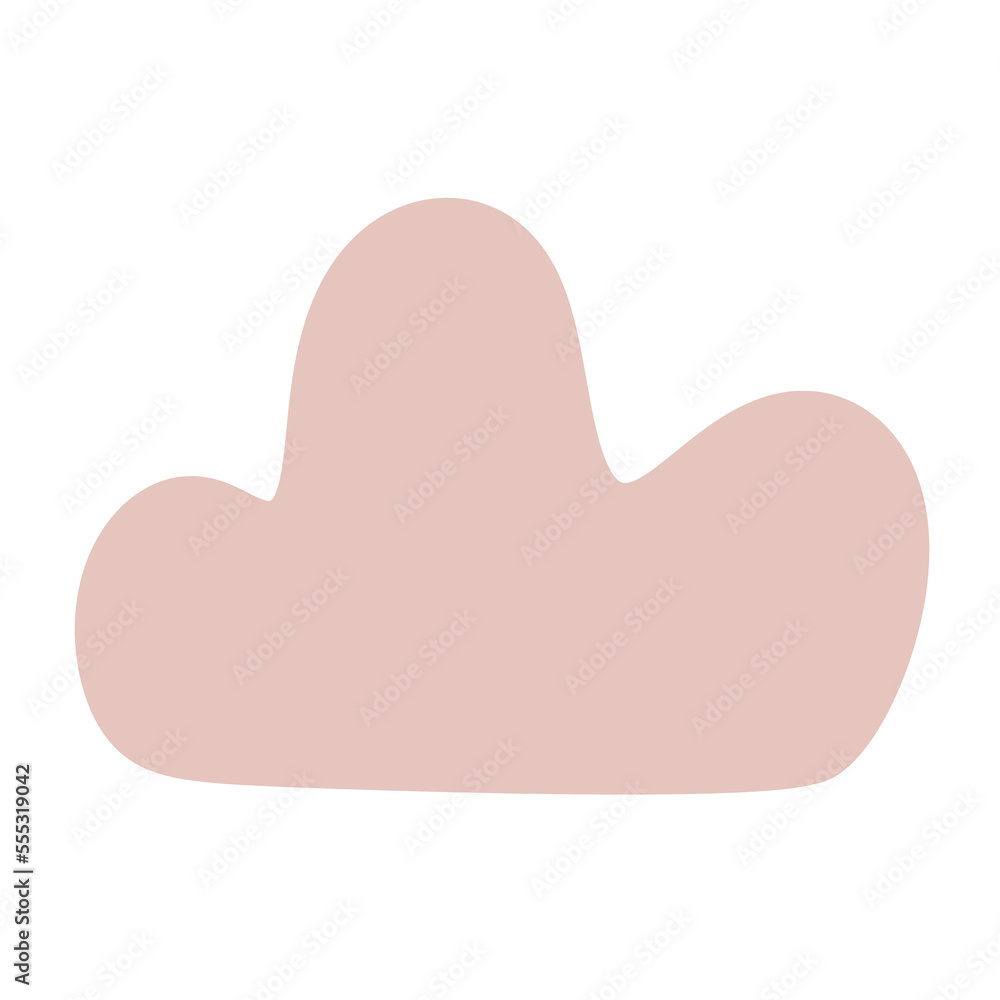abstract shapes in pastel color. abstract shapes in pastel color.