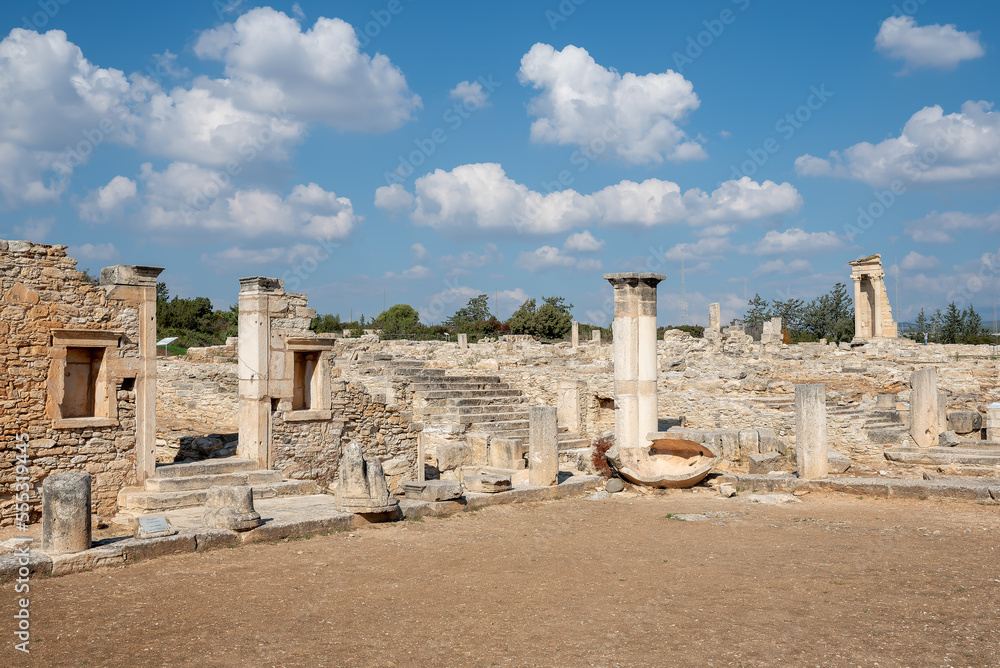 Ruins of the Sanctuary of Apollo Hylates, Cyprus island