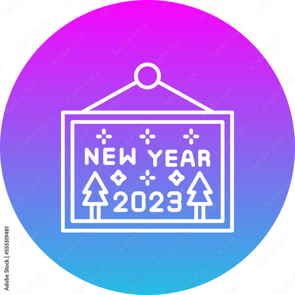 Picture Gradient Circle Line Inverted Icon Picture Gradient Circle Line Inverted Icon