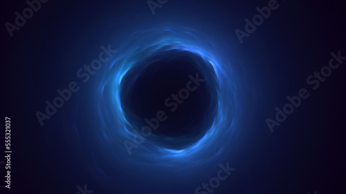 3D rendering abstract circle light background