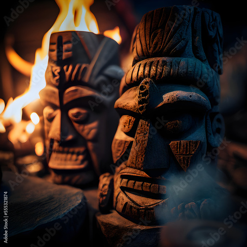 Tikis in Hawaii