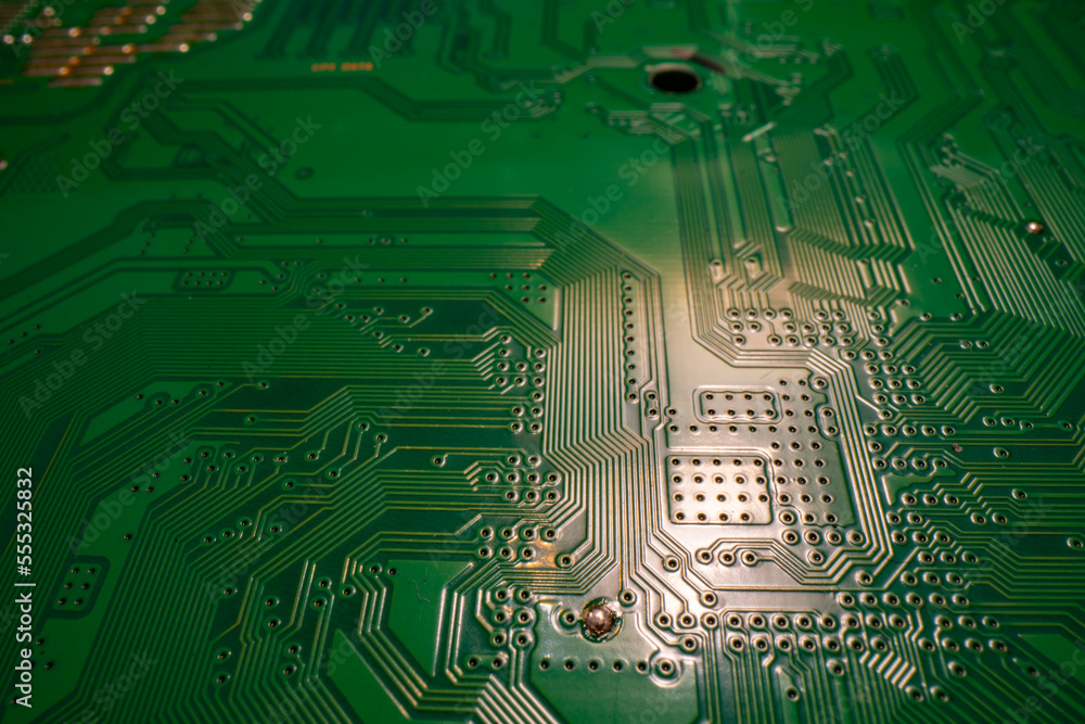 Electronic Circuit Board Technology Background Electronic Plate