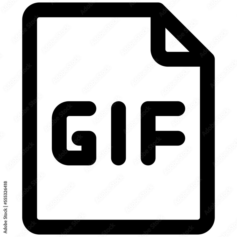 gif line icon