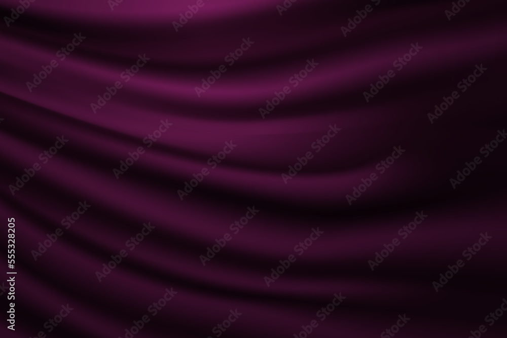 Realistic Purple Curtain Wavy Abstract Background Realistic Purple Curtain Wavy Abstract Background