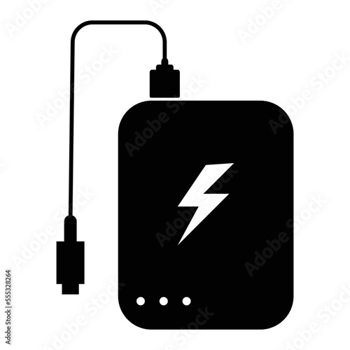 powerbank icon vector