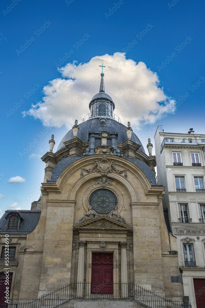 Paris, the Saint-Paul church in the Marais
