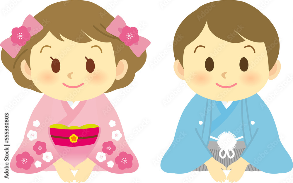 イラスト素材:和装姿の子供の男女が正座で新年のご挨拶をする姿 笑顔セット(透過背景)
イラスト素材:和装姿の子供の男女が正座で新年のご挨拶をする姿 笑顔セット(透過背景)