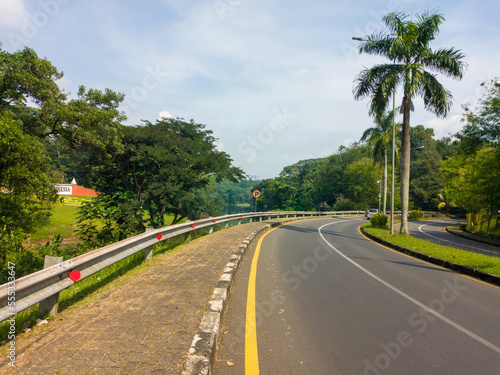 road in the countryside