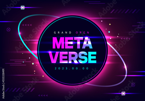 Metabus Cosmic Cyber Neon Template 
