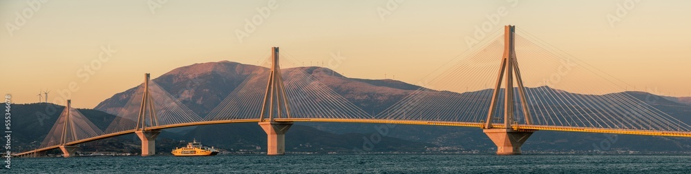 Obraz premium Rio - Antirio, Greece's most famous bridge