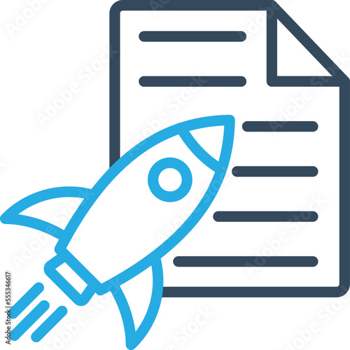 Rocket Requirement Vector Icon
